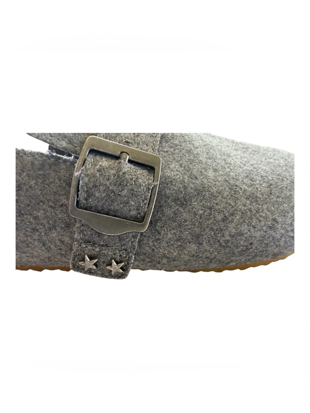Blowfish Malibu Kids Gray Felt Clogs Size 6